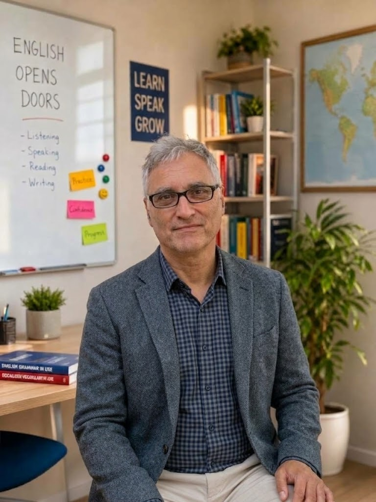 Galin Franklin, profesor online de inglés
